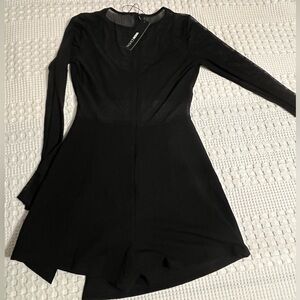 Fashion Nova Mesh Romper